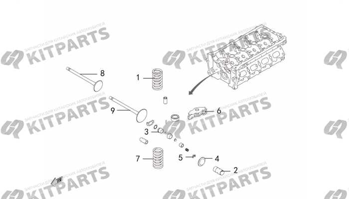 Клапана Haval H9